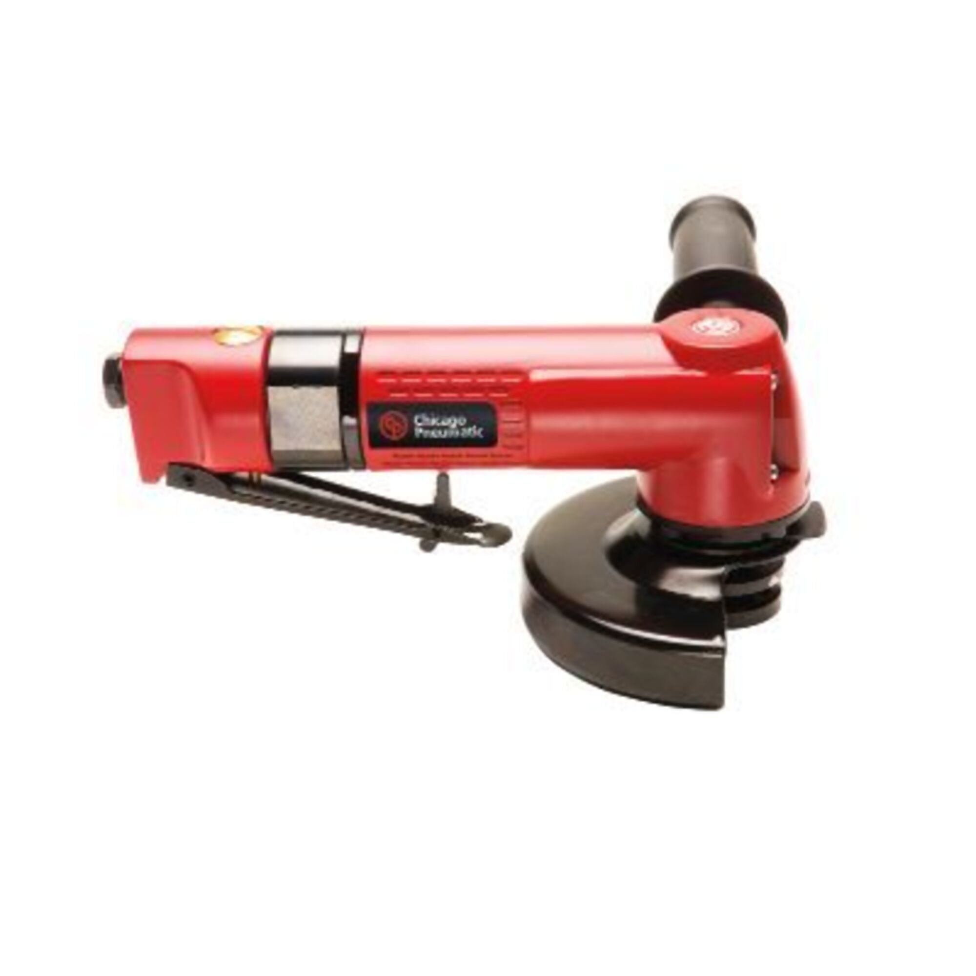 Chicago Pneumatic CP9122CR - Air Right Angle Grinder, 4.5 in, 3/8-24 UNF, 1/4 in NPT, 0.8 HP, 12,000 RPM